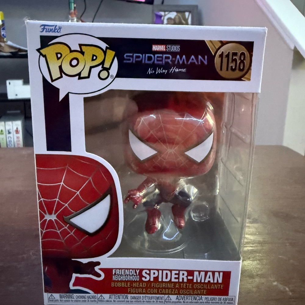 Funko Spider-Man No Way Home Red and Blue Figure